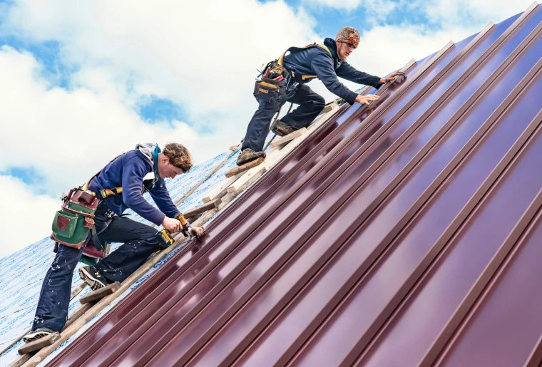 Metal roofing image